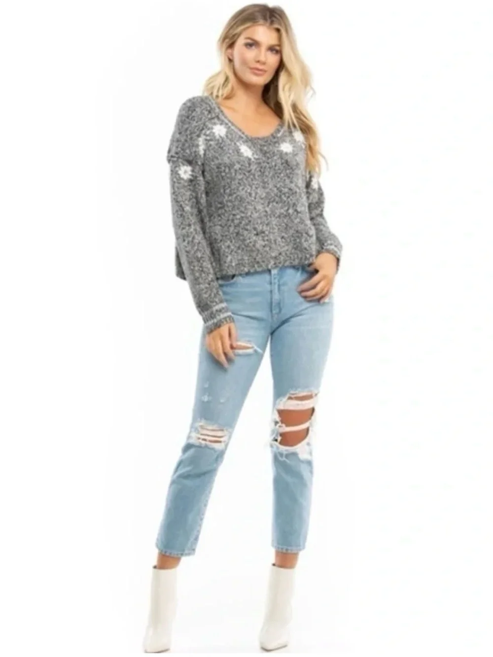 Wildfox embroidered flower